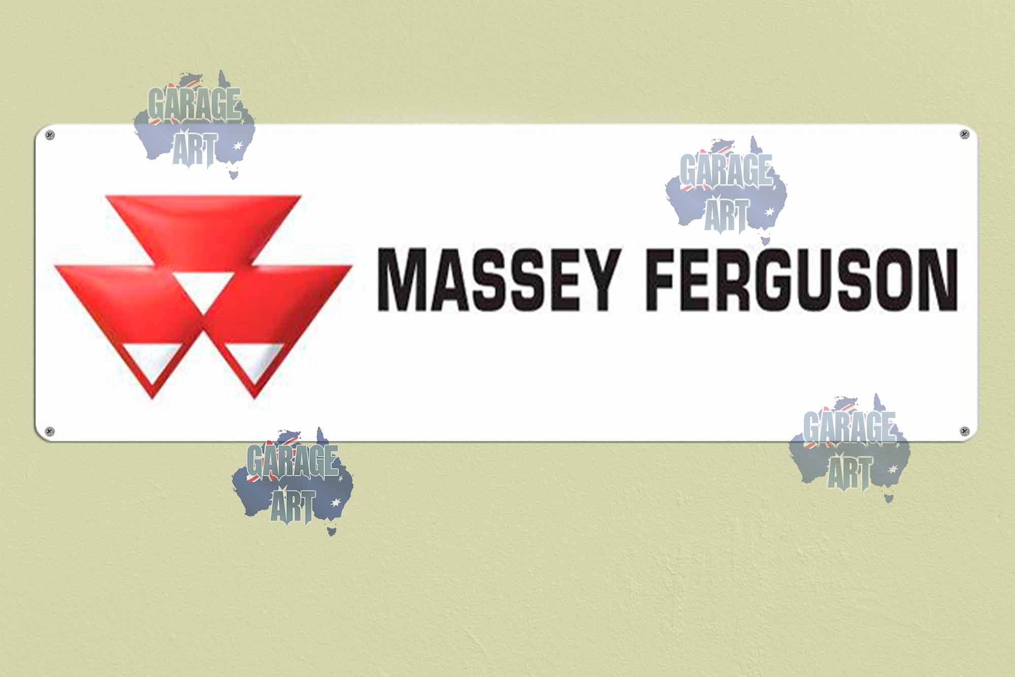 Massey Ferguson 750mmx250mm Tin Sign freeshipping - garageartaustralia
