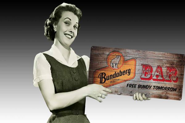 Bundaberg Rum  Bar Sign 750mmx380mm Tin Sign freeshipping - garageartaustralia