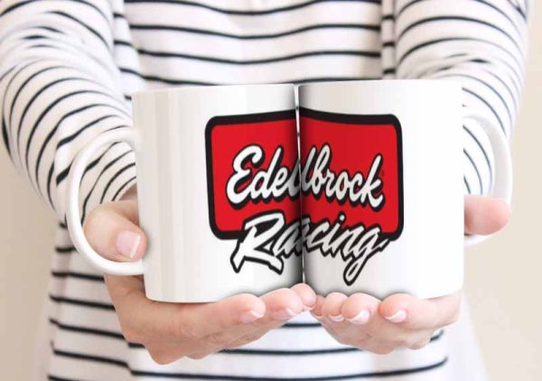 Edelbrock Racing 11oz Mug freeshipping - garageartaustralia