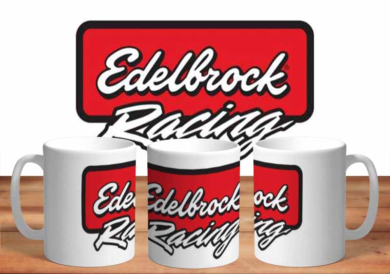 Edelbrock Racing 11oz Mug freeshipping - garageartaustralia