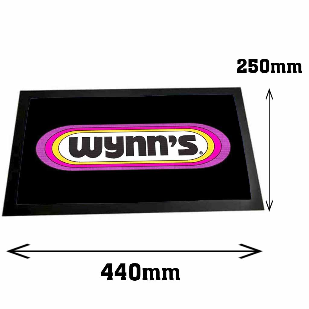Wynns Logo Bar Mat Runner freeshipping - garageartaustralia
