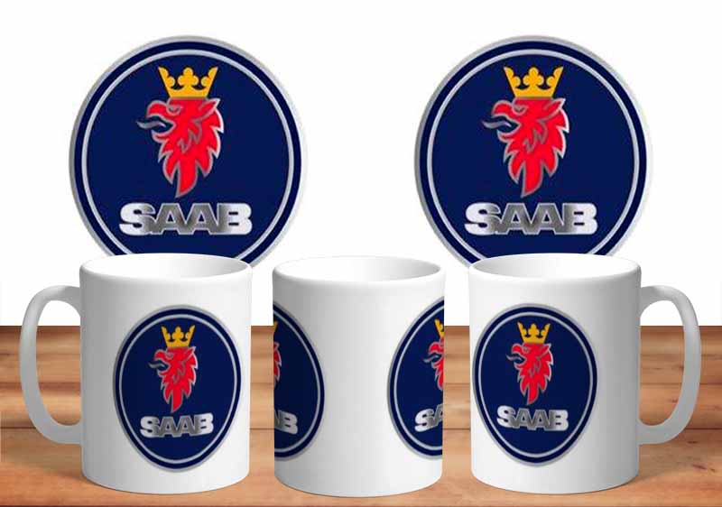 Saab 11oz Mug freeshipping - garageartaustralia