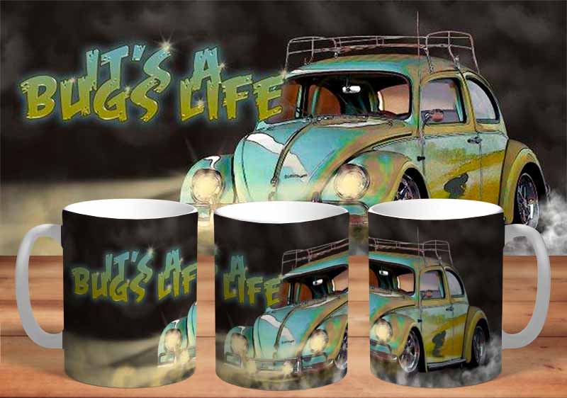 VW Beetle its a Bugs Life 11oz Mug freeshipping - garageartaustralia
