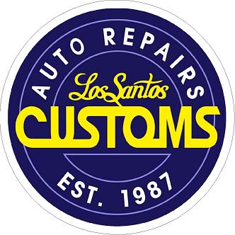 Auto Repairs Los Santos Customs Sticker freeshipping - garageartaustralia