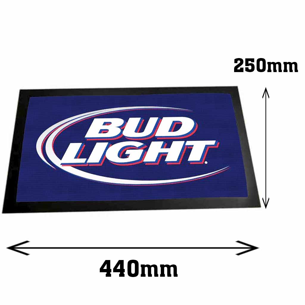 Bud Light Bar Mat Runner freeshipping - garageartaustralia
