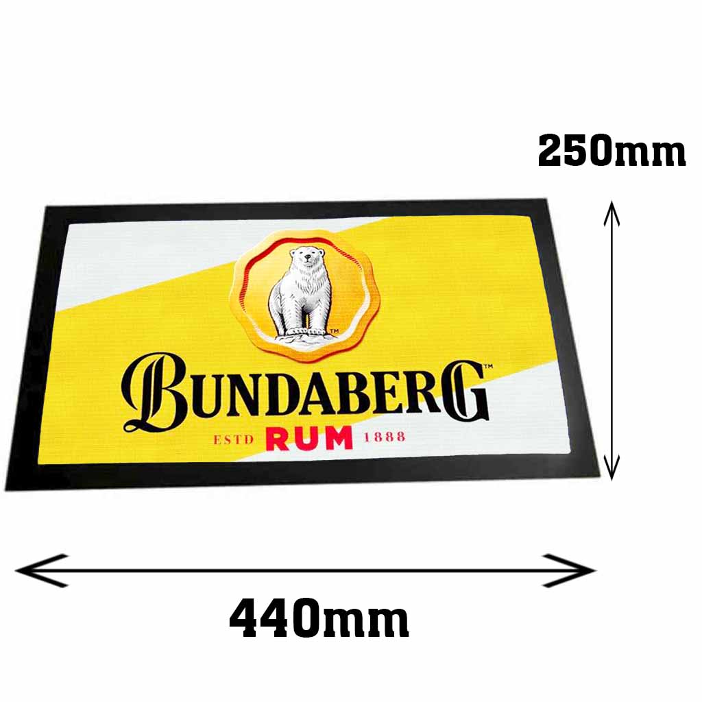 Bundy Rum Established Bar Mat Runner freeshipping - garageartaustralia
