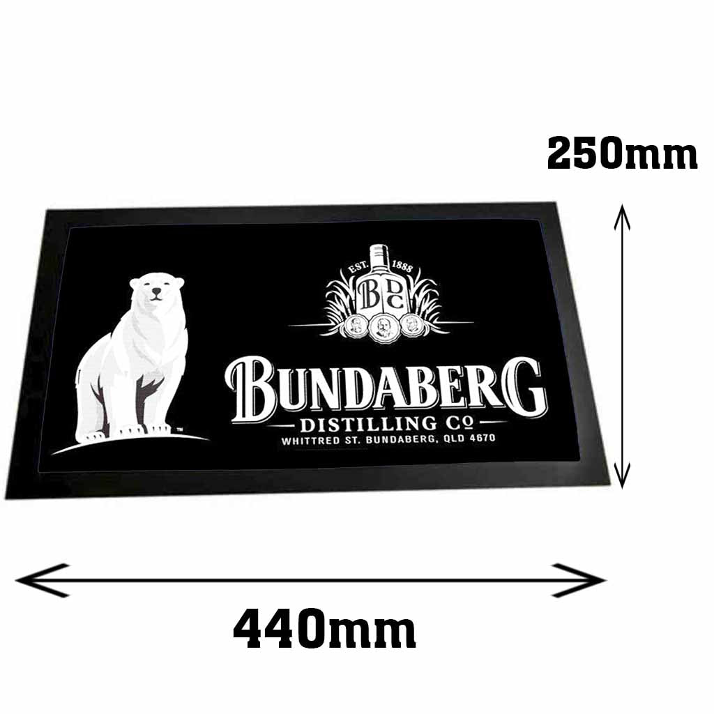 Bundaberg Distilling Bar Mat Runner freeshipping - garageartaustralia