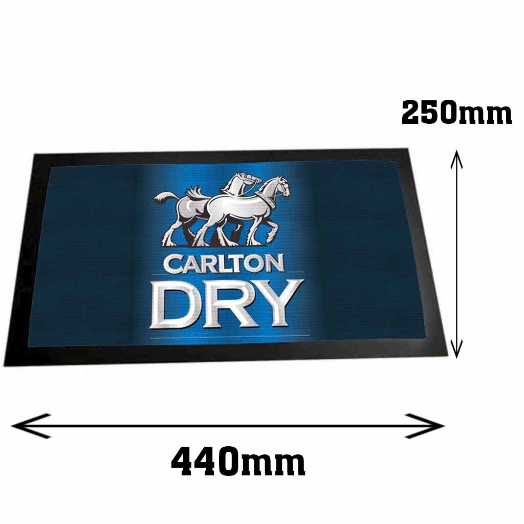 Carlton Dry Bar Mat Runner freeshipping - garageartaustralia