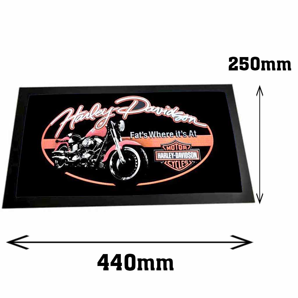 Harley Davidson Fat Bar Mat Runner freeshipping - garageartaustralia