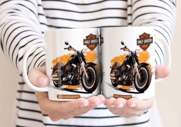 Harley Davidson 11oz Mug freeshipping - garageartaustralia