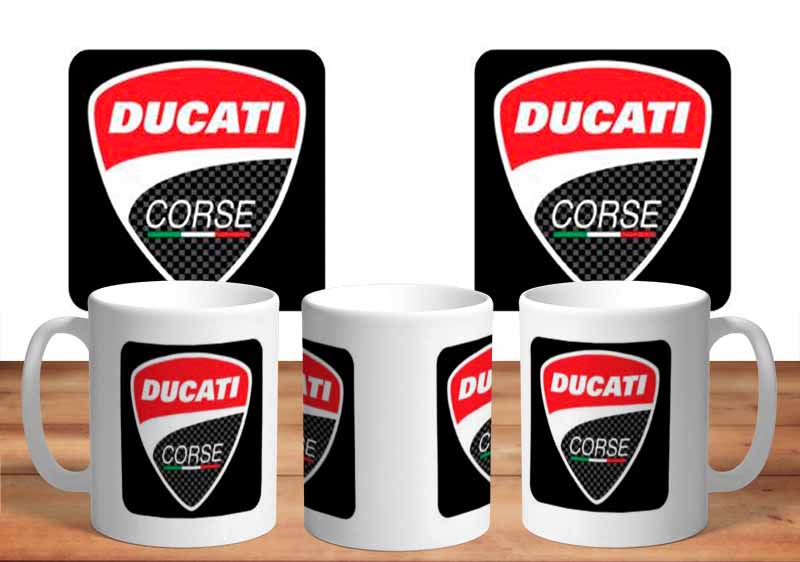 Ducati Corse Logo 11oz Mug freeshipping - garageartaustralia