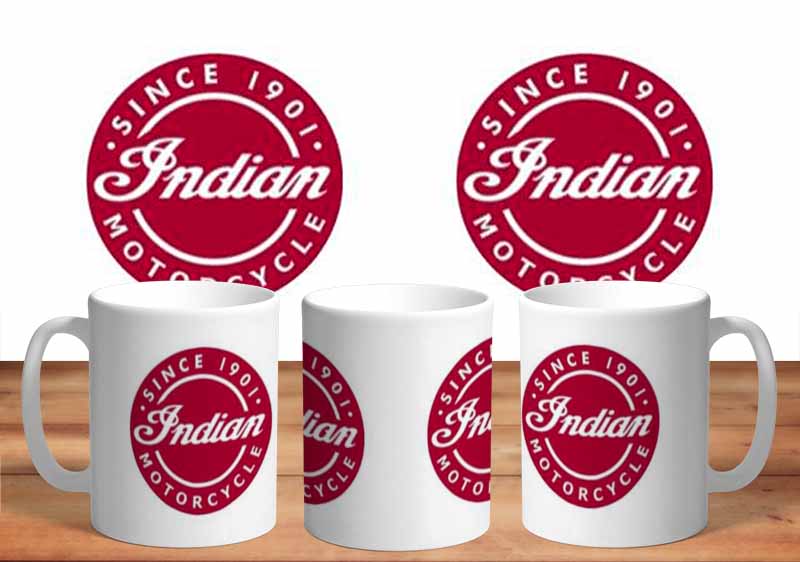 Indian Motorcycles  Since 1901 Logo 11oz Mug freeshipping - garageartaustralia