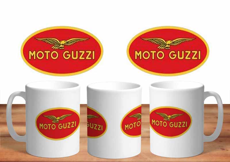 Moto Guzzi Motorbike Logo 11oz Mug freeshipping - garageartaustralia