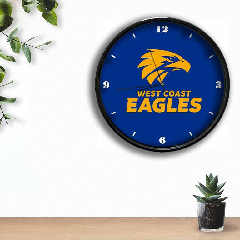 West Coast Eagles Clock freeshipping - garageartaustralia