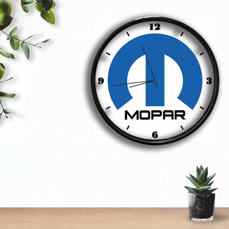 Mopar M Logo Clock freeshipping - garageartaustralia