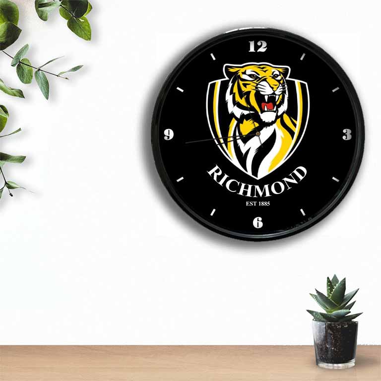 Richmond Football EST 1885 Clock freeshipping - garageartaustralia
