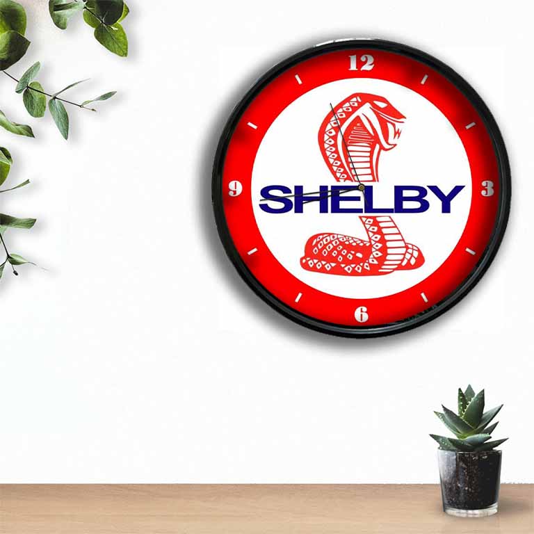 Shelby Cobra Clock freeshipping - garageartaustralia