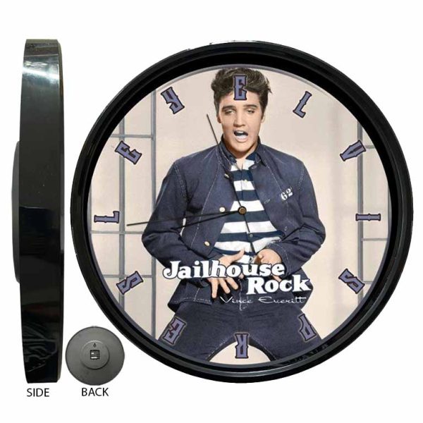 Elvis Presley Jailhouse Rock Clock freeshipping - garageartaustralia