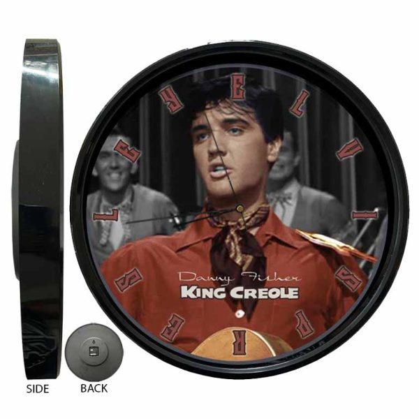 Elvis Presley King Creole Clock freeshipping - garageartaustralia