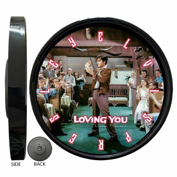 Elvis Presley Loving You Clock freeshipping - garageartaustralia