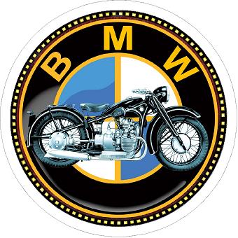 BMW Motorbikes Sticker freeshipping - garageartaustralia