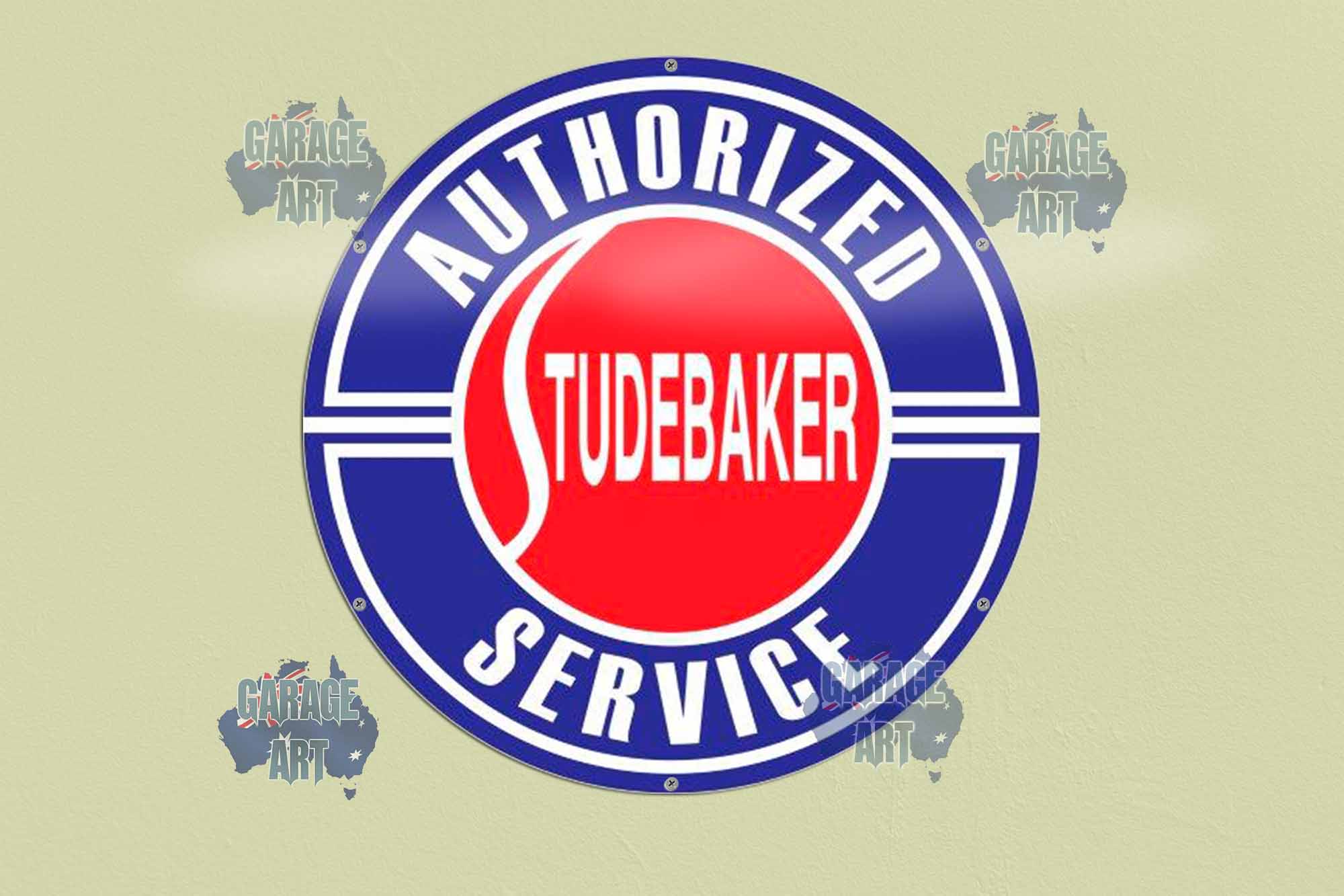 Studebaker 560Dia Tin Sign freeshipping - garageartaustralia