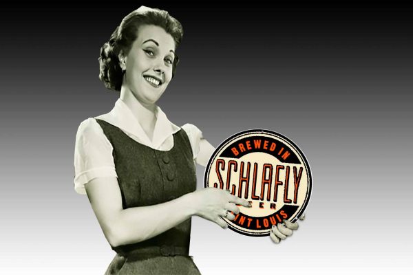 Schlafly Beer Brewed in Saint Lewis 355mmDIa Tin Sign freeshipping - garageartaustralia