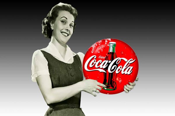 Coca  Cola Ice Cold 560Dia Tin Sign freeshipping - garageartaustralia