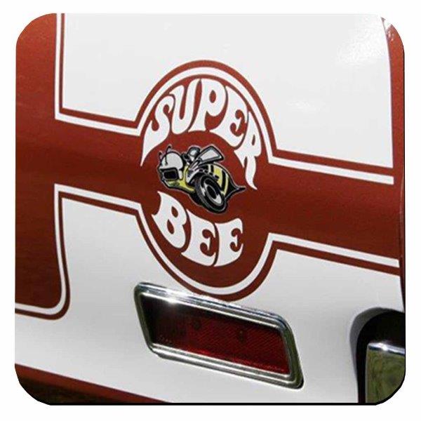 Chrysler Super Bee Brown Mopar Coaster freeshipping - garageartaustralia