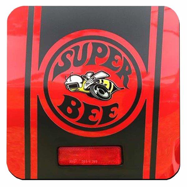 Chrysler Super Bee Red Mopar Coaster freeshipping - garageartaustralia