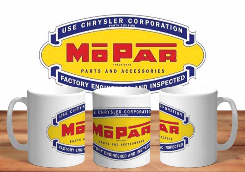 Chrysler Mopar Parts and Accessories 11oz Mug freeshipping - garageartaustralia
