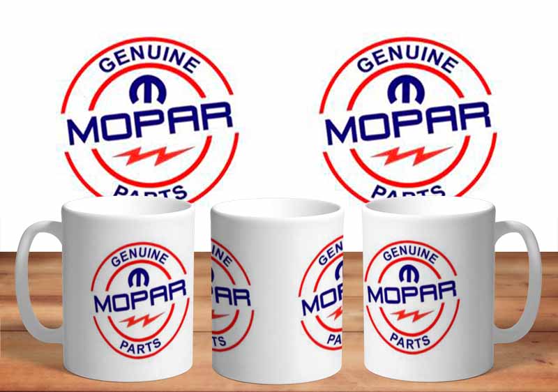 Genuine Mopar Parts 11oz Mug freeshipping - garageartaustralia