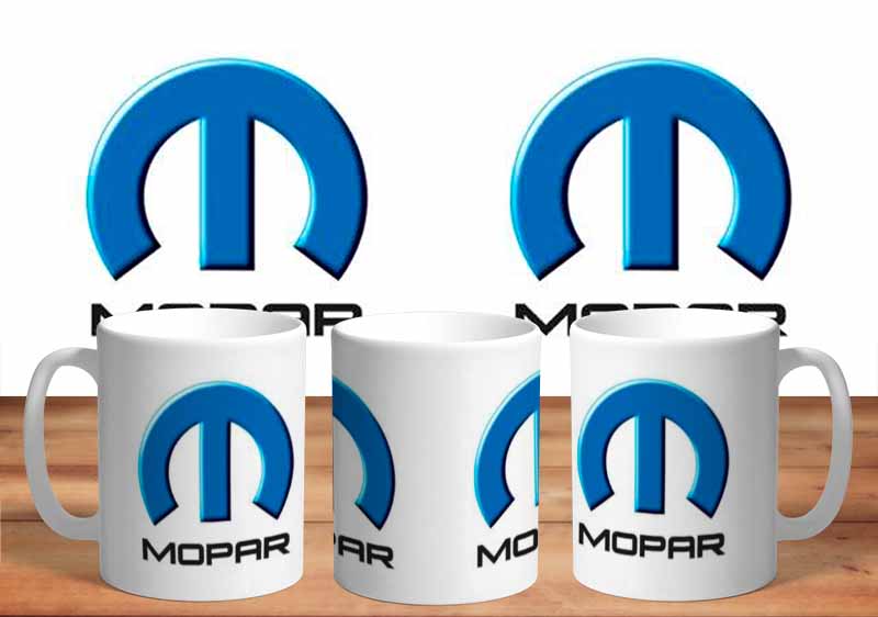 Mopar Blue M 11oz Mug freeshipping - garageartaustralia