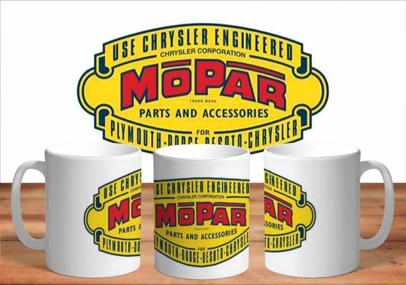 Use Chrysler Mopar Parts and Accessories 11oz Mug freeshipping - garageartaustralia