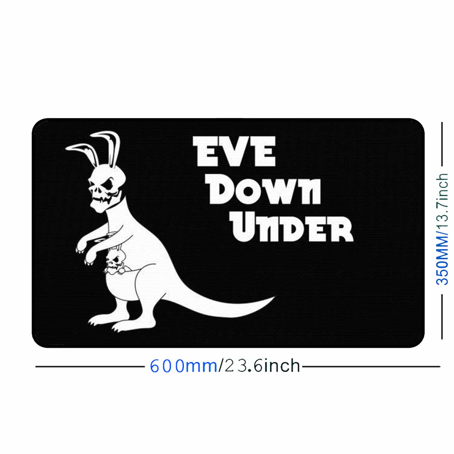 Eve Downunder Mouse Pad  Desk Pad freeshipping - garageartaustralia