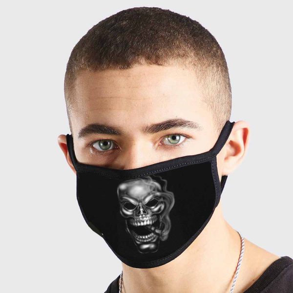 Cigar Skull Face Mask Large freeshipping - garageartaustralia