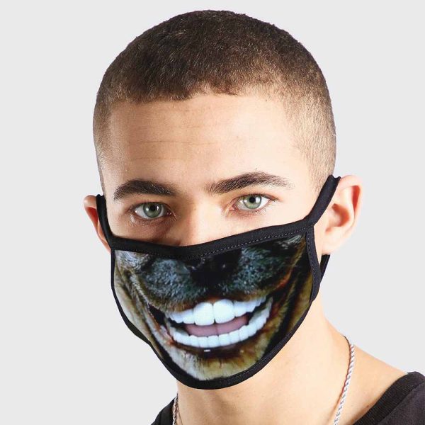 Dog Mouth Face Mask Large freeshipping - garageartaustralia