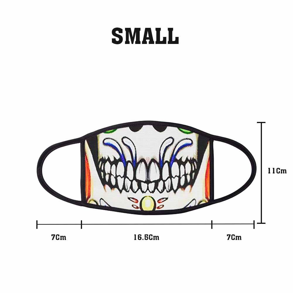 skull 11 Face Mask Small freeshipping - garageartaustralia