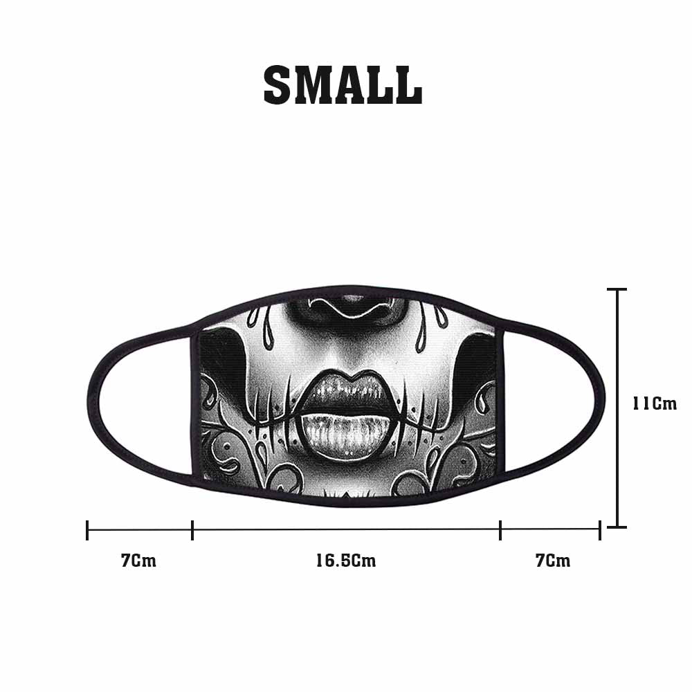 skull 22 Face Mask Small freeshipping - garageartaustralia