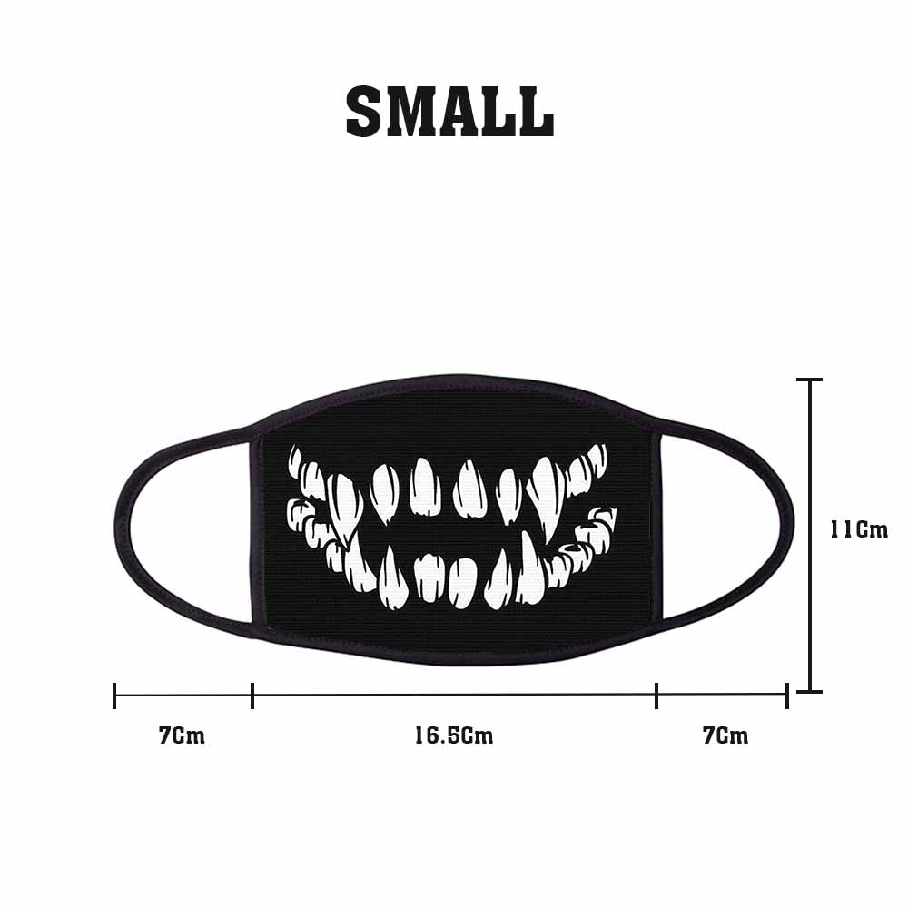 teeth Face Mask Small freeshipping - garageartaustralia