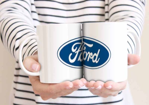Ford Logo 11oz Mug freeshipping - garageartaustralia
