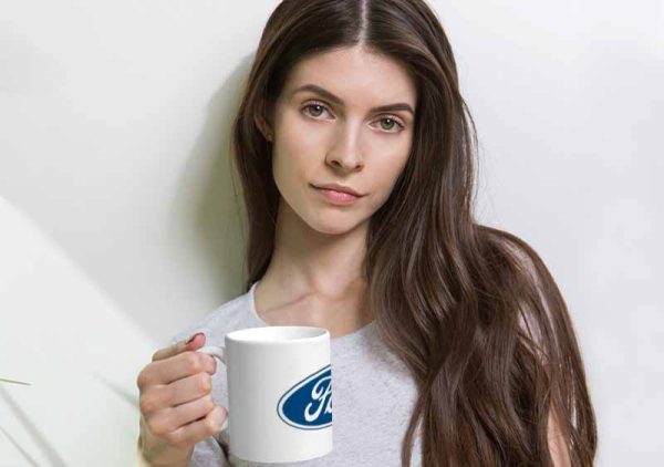 Ford Logo 11oz Mug freeshipping - garageartaustralia