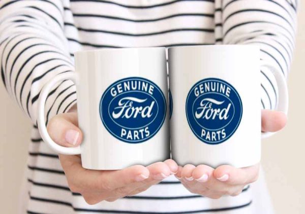 Genuine Ford Parts 11oz Mug freeshipping - garageartaustralia