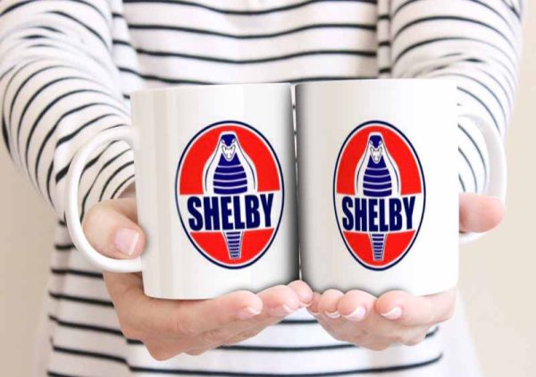 Shelby Cobra Logo 11oz Mug freeshipping - garageartaustralia
