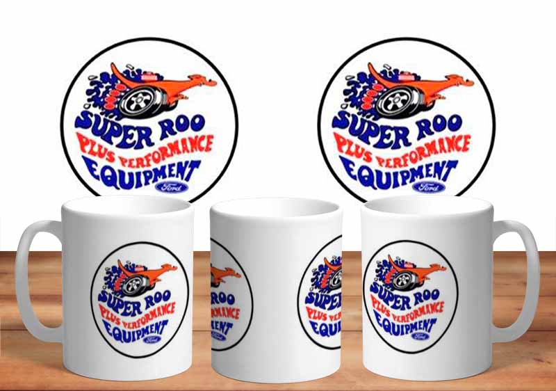 Super Roo Performance 11oz Mug freeshipping - garageartaustralia