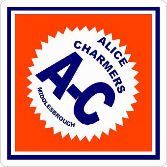 Allis Chalmers Logo Sticker freeshipping - garageartaustralia