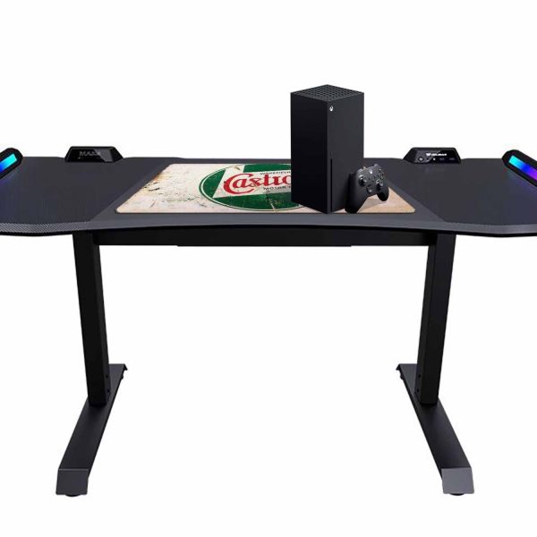 Green Castrol Stressed Logo Desk Pad freeshipping - garageartaustralia