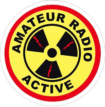 Amateur Radio Active Sticker freeshipping - garageartaustralia