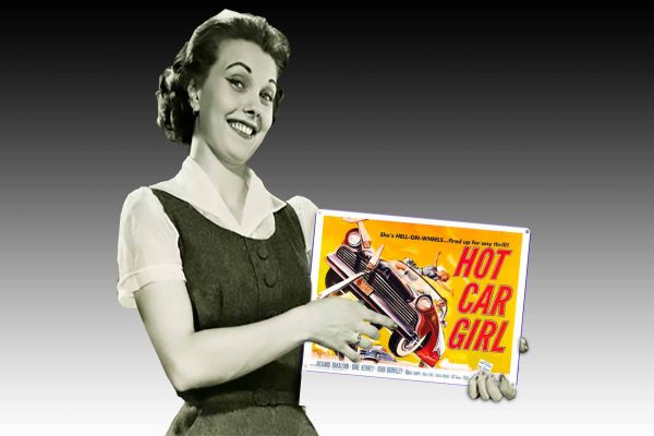 Hot AUTO Girl Tin Sign freeshipping - garageartaustralia