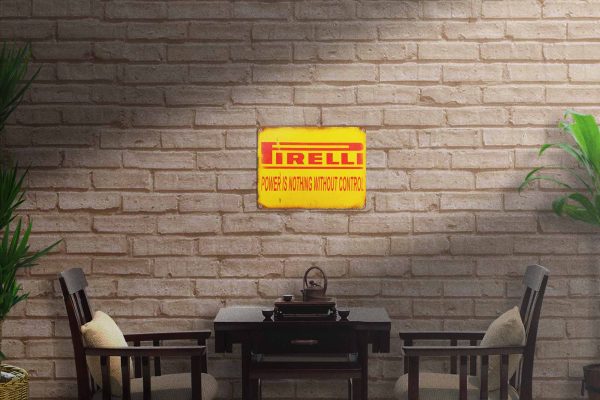 Pirelli Tin Sign freeshipping - garageartaustralia